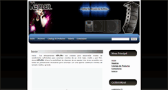 Desktop Screenshot of kepleraudio.net